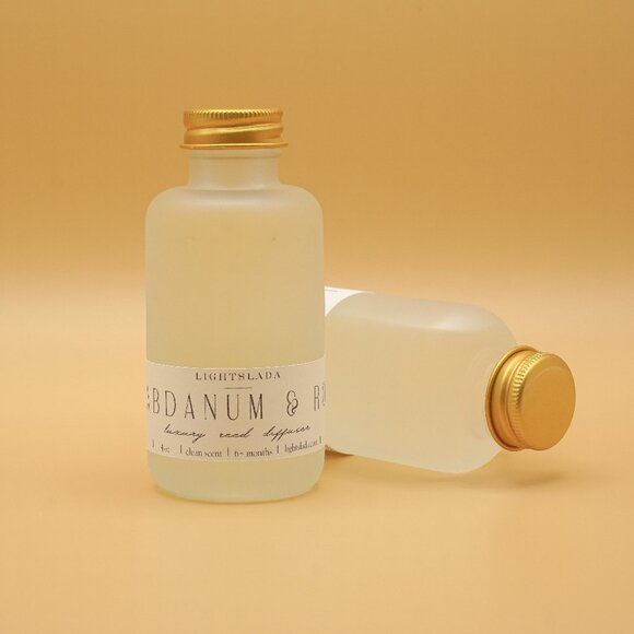 Labdanum Rose | Long Lasting 6-9 Months+ | Reed Diffuser - Picture 1 of 4